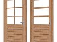 Stapeldorpel deur LD 83cm breed