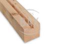 Sleufpaal Begin/Eind 150x150mm - Douglas Palen