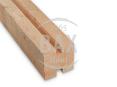 Sleufpaal Midden 150x150mm - Douglas Palen