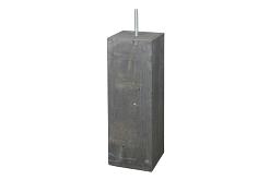 Betonpoer 200x200mm (Recht)