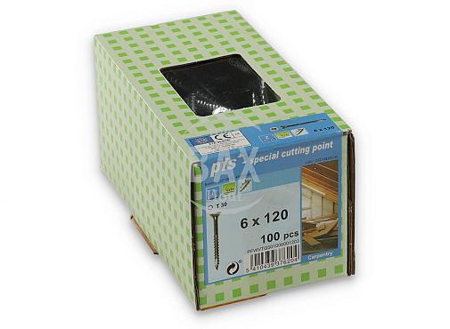 Verzinkt 6x120mm